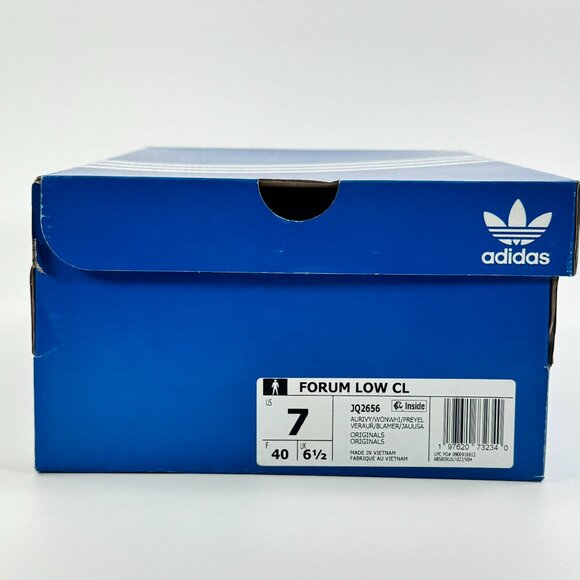 Adidas Forum Low Cl \'Aurora Ivy/Wonder White/Preloved Yellow\' JQ2656 Multi Size main image 15